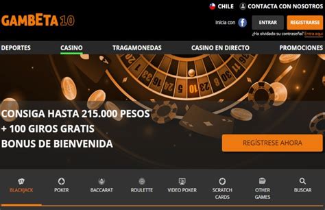 Gambeta10 casino mobile